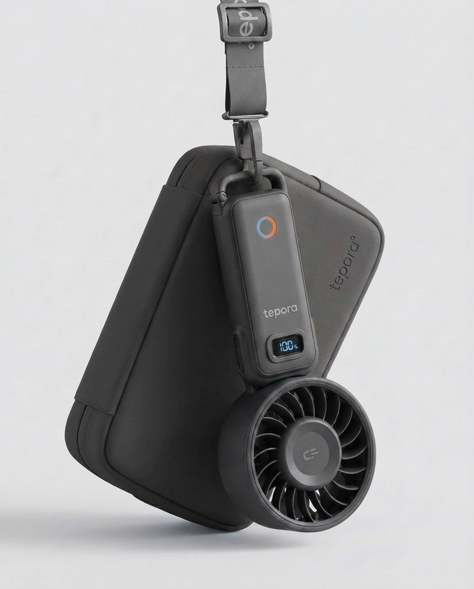 tepora Cool° graphite - aan tas