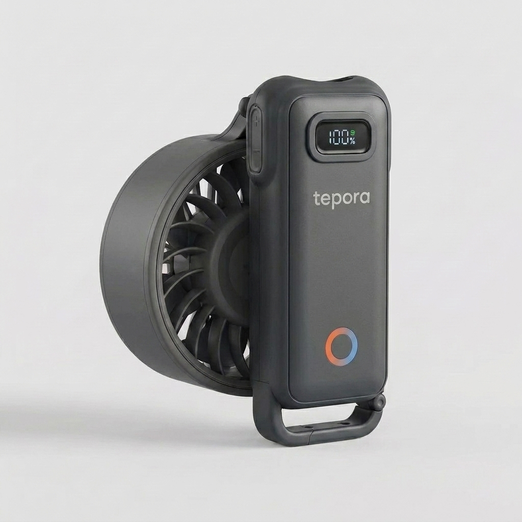 tepora Cool° graphite - ingeklapt