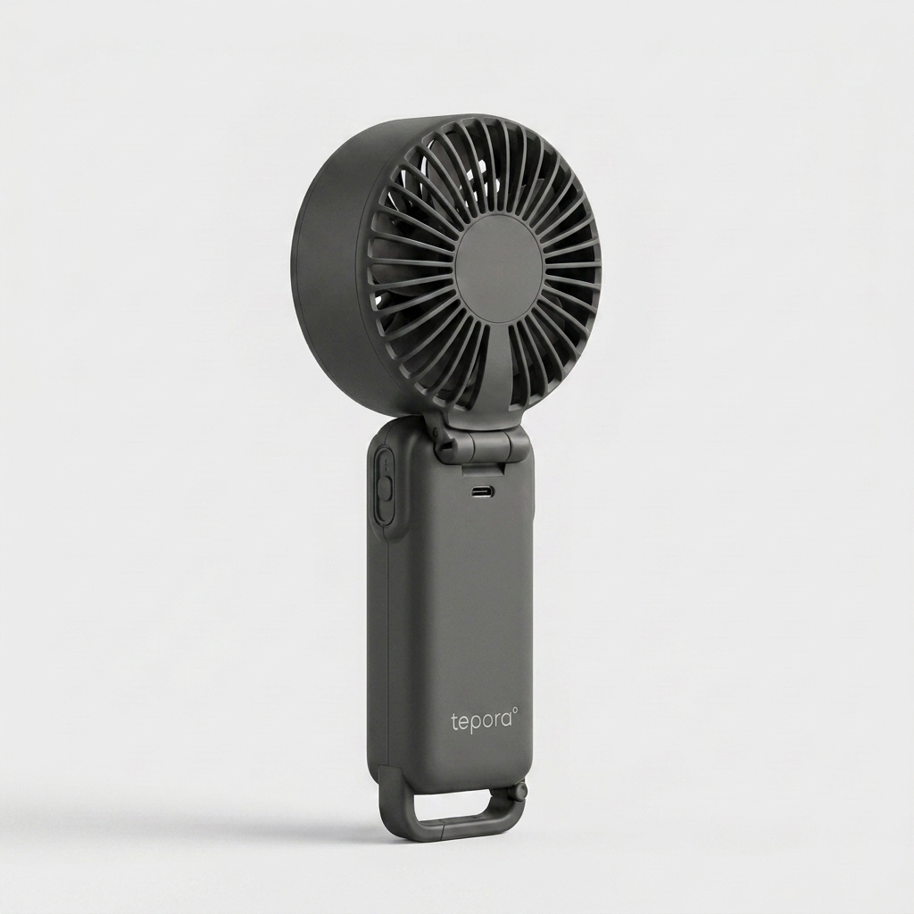 tepora Cool° graphite - achterkant en USB-C